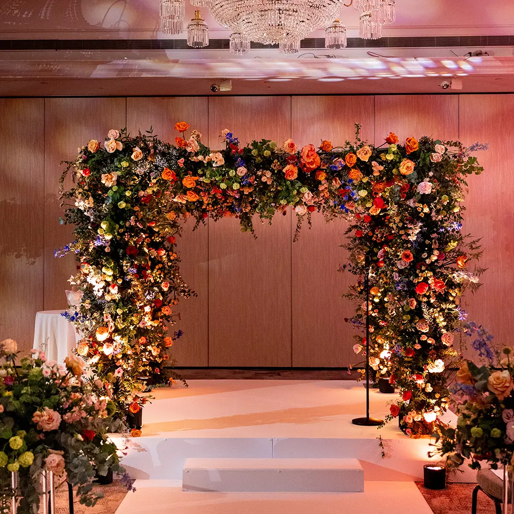 Wedding ceremony styling - chuppah design